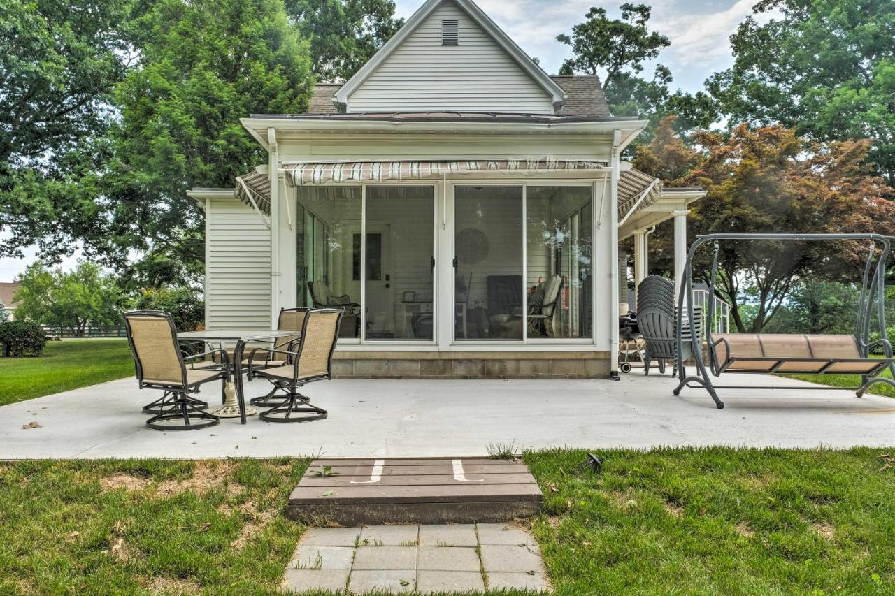 Lush, Modern Farmhouse With Mtn Views And Sunroom Edinburg Exteriér fotografie